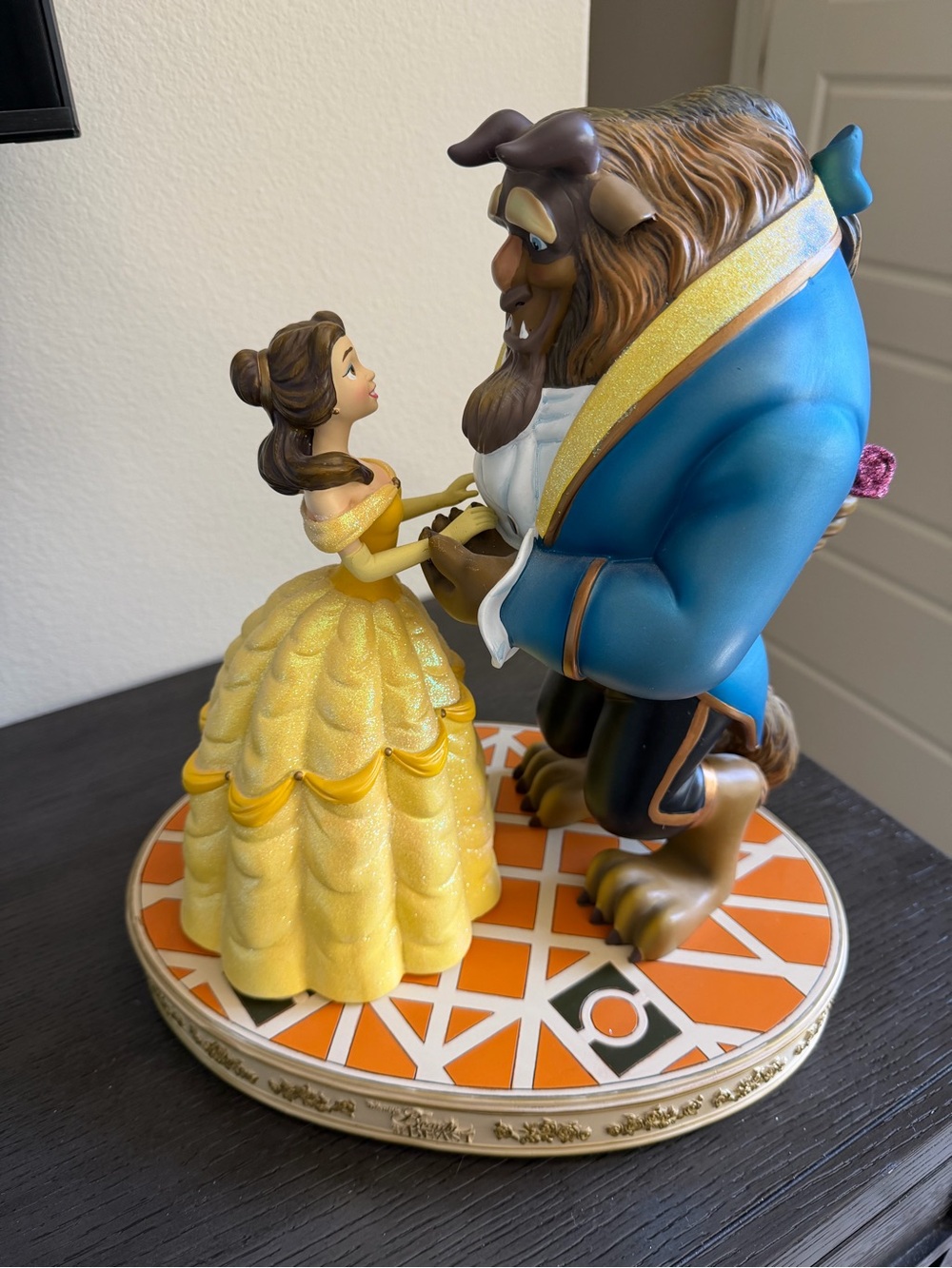 Disney Beauty & The Beast Figurine 12" The Art of Disney Theme Parks